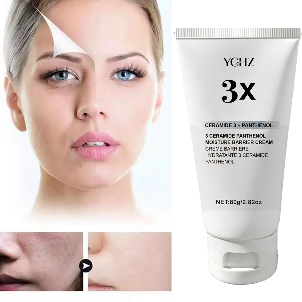 Ceramide Moisturizer - 3X เซราไมด์ แพนทีนอล มอยส์เจอร์ไรซิ่ง แบร์ริเออร์ ครีมเหมาะสำหรับทุกสภาพผิว,